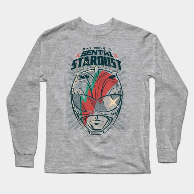 Sentai Stardust Long Sleeve T-Shirt by Ilustrata